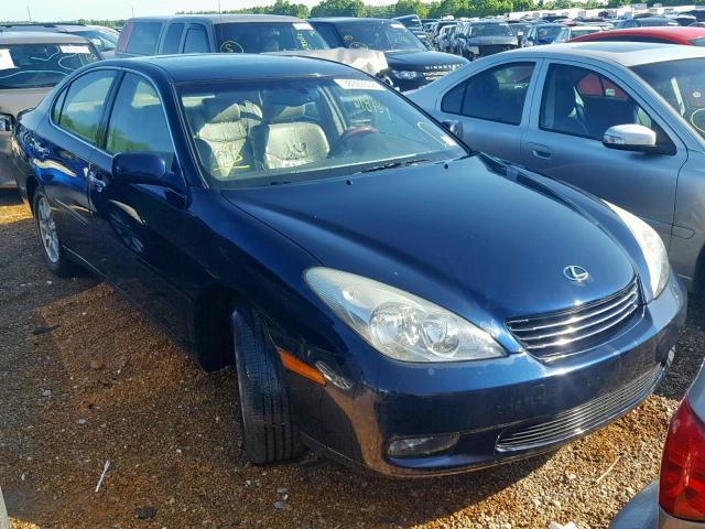 JTHBF30G730138837 - 2003 LEXUS ES 300 BLUE photo 1