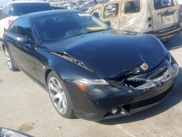 WBAEH13547CR52257 - 2007 BMW 650 I BLACK photo 1