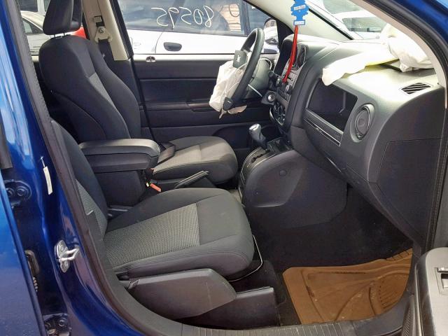 1J4FF47B29D207903 - 2009 JEEP COMPASS SP ლურჯი ფოტო 5