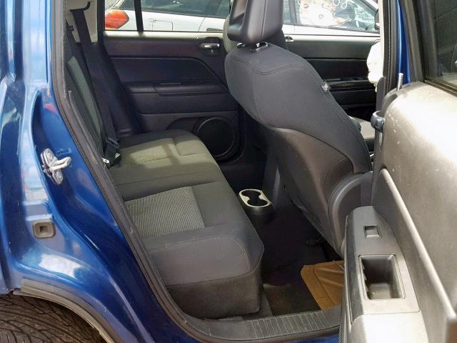 1J4FF47B29D207903 - 2009 JEEP COMPASS SP ლურჯი ფოტო 6