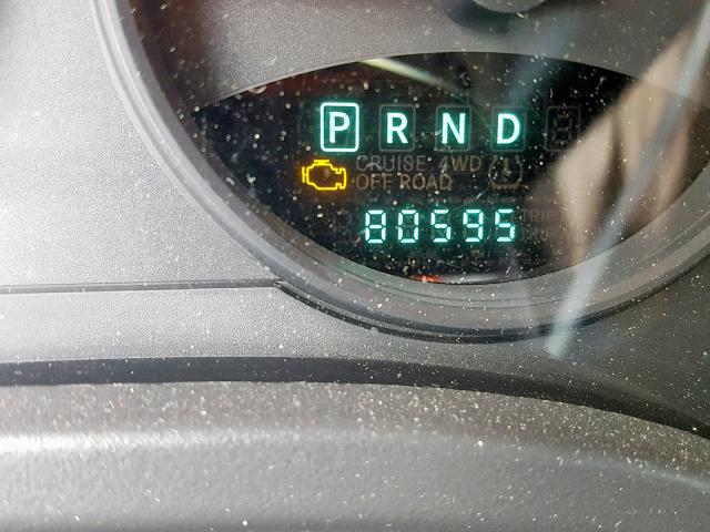 1J4FF47B29D207903 - 2009 JEEP COMPASS SP ლურჯი ფოტო 8