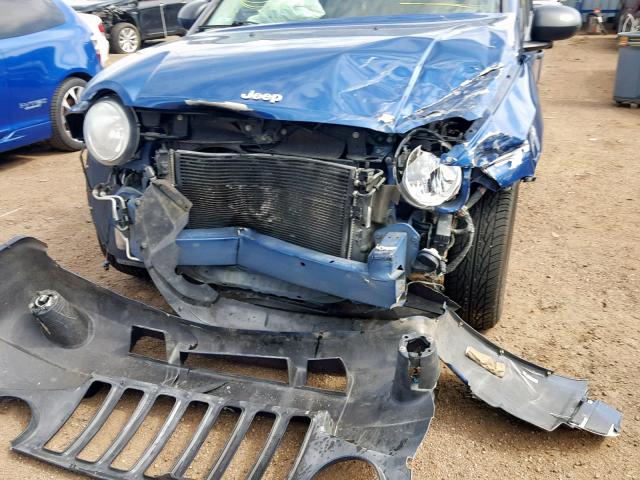 1J4FF47B29D207903 - 2009 JEEP COMPASS SP ლურჯი ფოტო 9