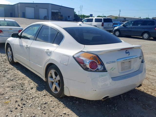 1N4BL21E67N487696 - 2007 NISSAN ALTIMA 3.5 WHITE photo 3