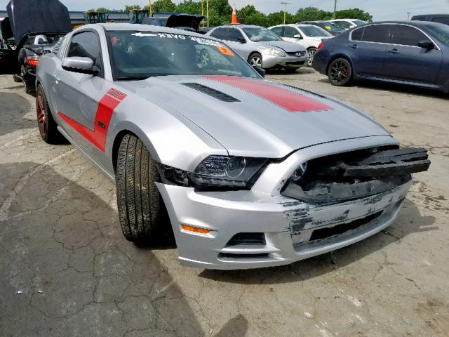 1ZVBP8CF4E5251341 - 2014 FORD MUSTANG GT SILVER photo 1