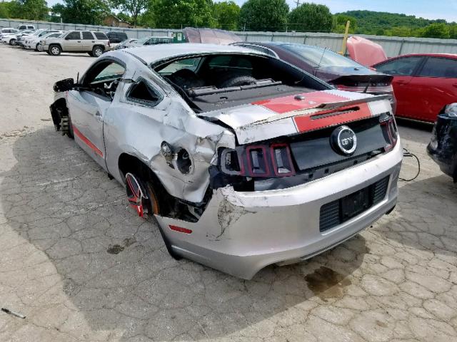 1ZVBP8CF4E5251341 - 2014 FORD MUSTANG GT SILVER photo 3