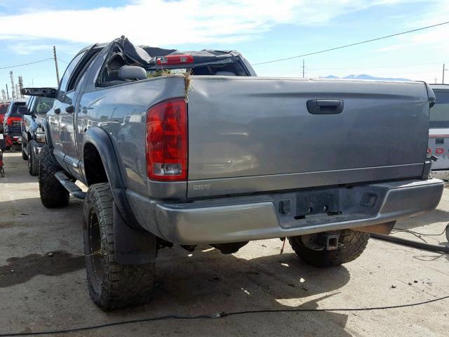 1D7KS28C26J137446 - 2006 DODGE RAM 2500 S ნაცრისფერი ფოტო 3