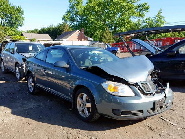1G2AS18H297229920 - 2009 PONTIAC G5 GREEN photo 1