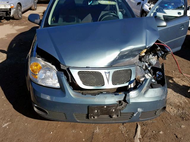 1G2AS18H297229920 - 2009 PONTIAC G5 GREEN photo 7