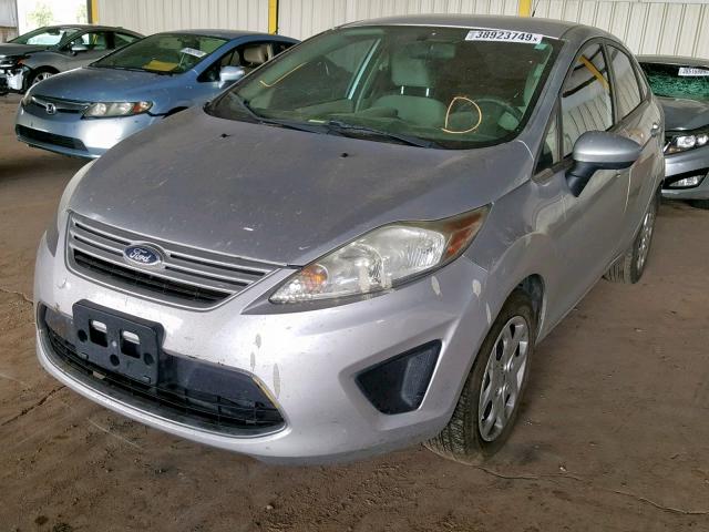 3FADP4AJ9BM129923 - 2011 FORD FIESTA S SILVER photo 2