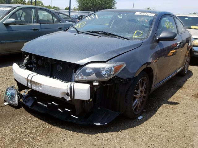 JTKDE177560111320 - 2006 TOYOTA SCION TC GRAY photo 2