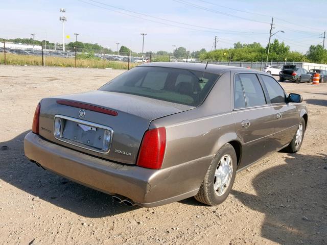 1G6KD54YX3U154175 - 2003 CADILLAC DEVILLE GOLD photo 4