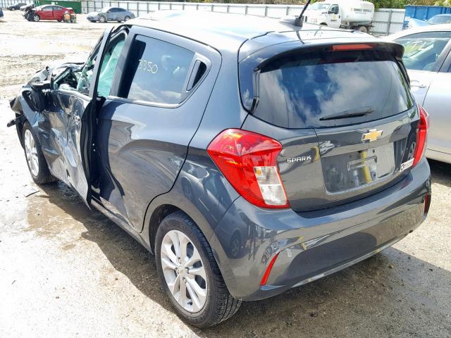 KL8CD6SA0KC703053 - 2019 CHEVROLET SPARK 1LT GRAY photo 3