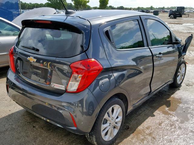 KL8CD6SA0KC703053 - 2019 CHEVROLET SPARK 1LT GRAY photo 4