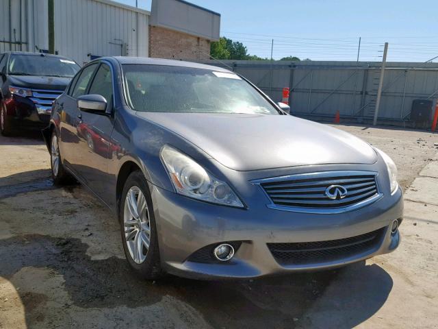 JN1CV6AP8DM303963 - 2013 INFINITI G37 BASE GRAY photo 1