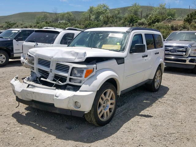 1D4PU4GK8BW513033 - 2011 DODGE NITRO HEAT WHITE photo 2