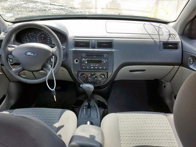 1FAFP34N97W118509 - 2007 FORD FOCUS ZX4 GRAY photo 9