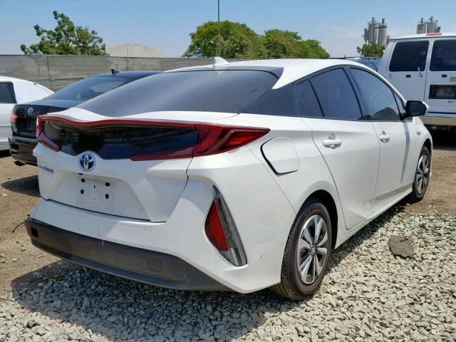 JTDKARFP4J3089389 - 2018 TOYOTA PRIUS PRIM 白色 照片 4