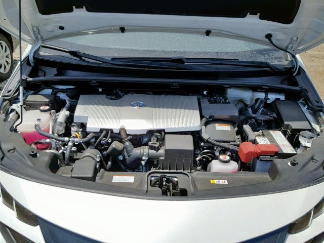 JTDKARFP4J3089389 - 2018 TOYOTA PRIUS PRIM 白色 照片 7