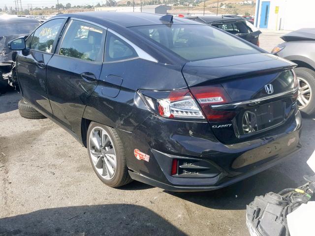 JHMZC5F13JC006031 - 2018 HONDA CLARITY BLACK photo 3