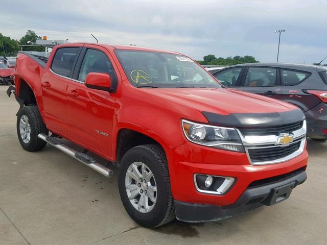 1GCGSCEN8J1178183 - 2018 CHEVROLET COLORADO L RED photo 1