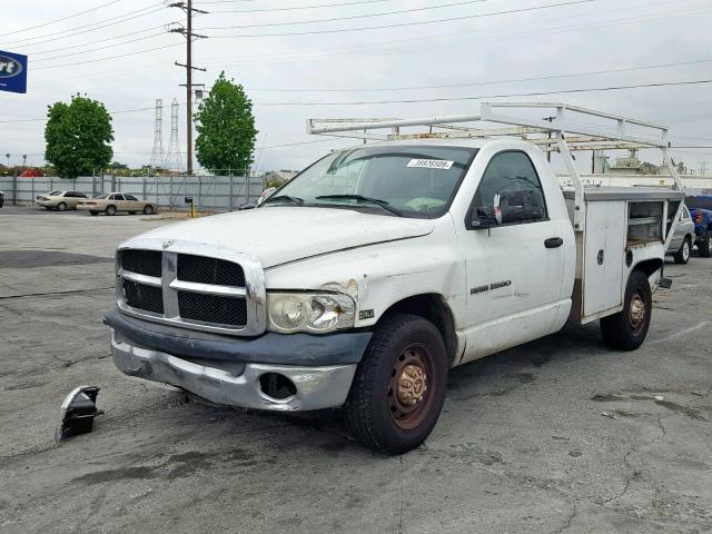 3D6WA26D54G256370 - 2004 DODGE RAM 2500 S თეთრი ფოტო 2
