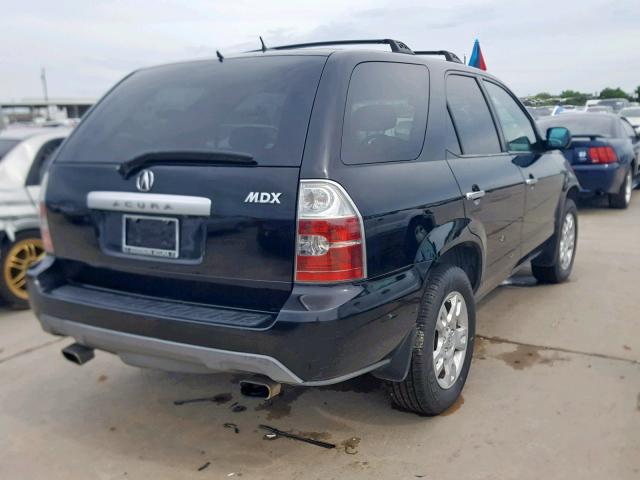 2HNYD18986H530179 - 2006 ACURA MDX TOURIN BLACK photo 4