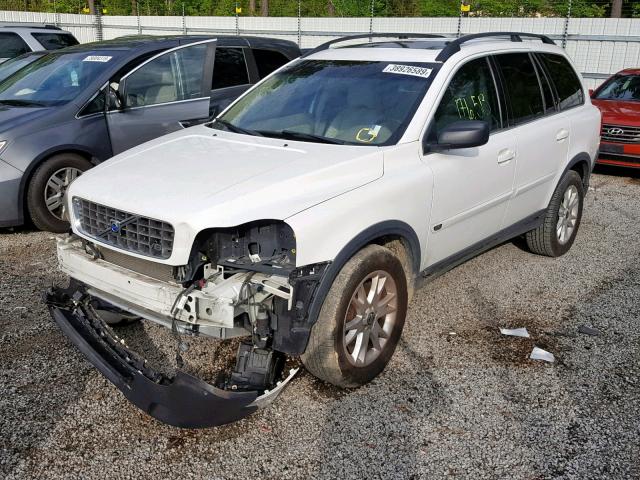 YV1CZ852951198200 - 2005 VOLVO XC90 V8 WHITE photo 2