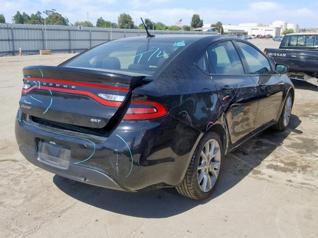 1C3CDFBA5DD267759 - 2013 DODGE DART SXT BLACK photo 4