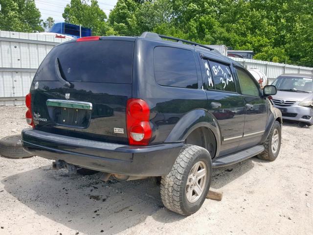 1D4HB58D84F105358 - 2004 DODGE DURANGO LI BLACK photo 4