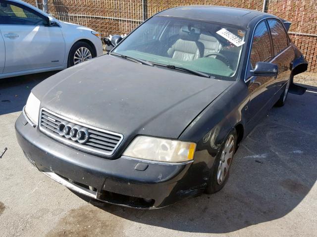 WAUEH64B11N003164 - 2001 AUDI A6 2.8 QUA BLACK photo 2