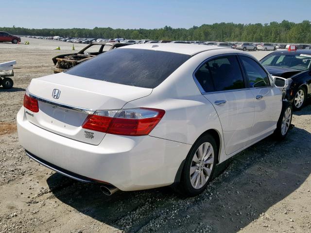 1HGCR2F83FA036054 - 2015 HONDA ACCORD EXL WHITE photo 4