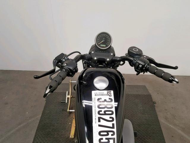 1HD1CZ3199K449259 - 2009 HARLEY-DAVIDSON XL1200 N BLACK photo 8