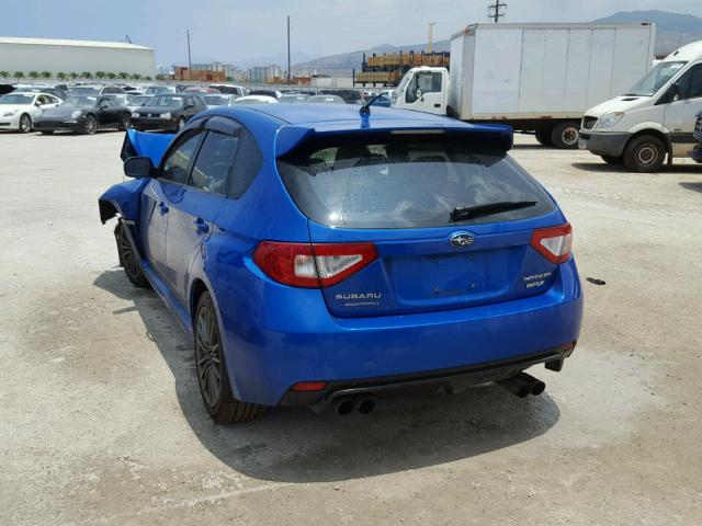 JF1GR7E69DG872092 - 2013 SUBARU IMPREZA WR BLUE photo 3