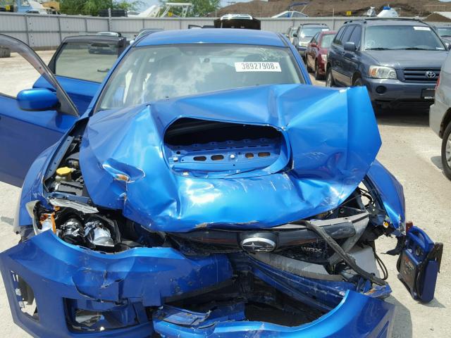 JF1GR7E69DG872092 - 2013 SUBARU IMPREZA WR BLUE photo 7