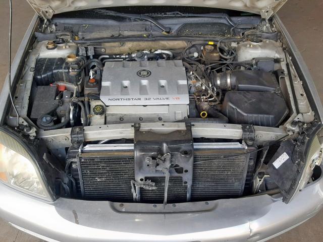 1G6KD54Y4YU265800 - 2000 CADILLAC DEVILLE SILVER photo 7