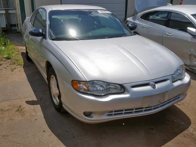 2G1WX12K4Y9190664 - 2000 CHEVROLET MONTE CARL SILVER photo 1