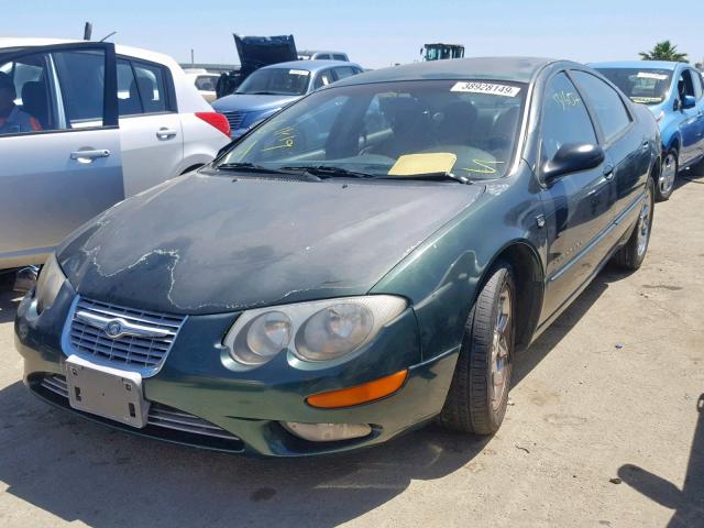 2C3HE66G5XH707813 - 1999 CHRYSLER 300M GREEN photo 2