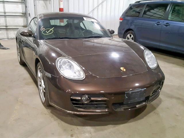 WP0AB29898U782712 - 2008 PORSCHE CAYMAN S BROWN photo 1