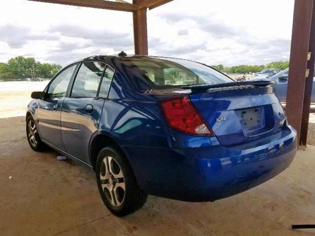 1G8AL52F75Z143387 - 2005 SATURN ION LEVEL BLUE photo 3