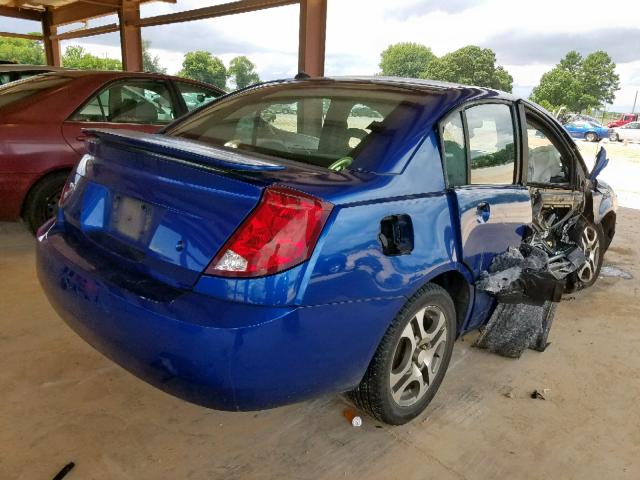 1G8AL52F75Z143387 - 2005 SATURN ION LEVEL BLUE photo 4