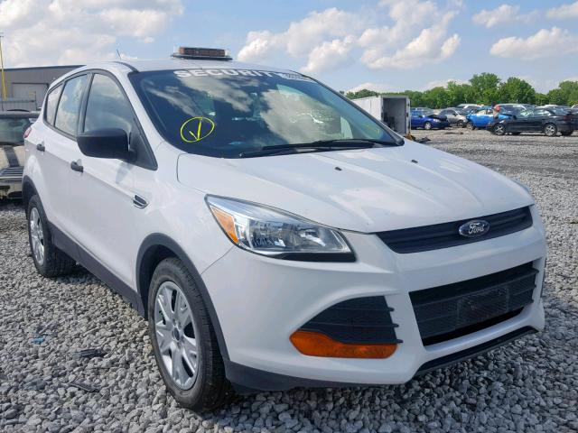 1FMCU0F72FUC75386 - 2015 FORD ESCAPE S WHITE photo 1