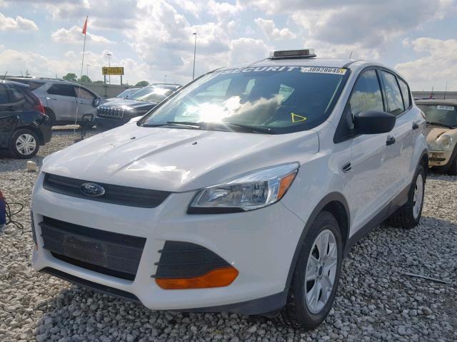 1FMCU0F72FUC75386 - 2015 FORD ESCAPE S WHITE photo 2