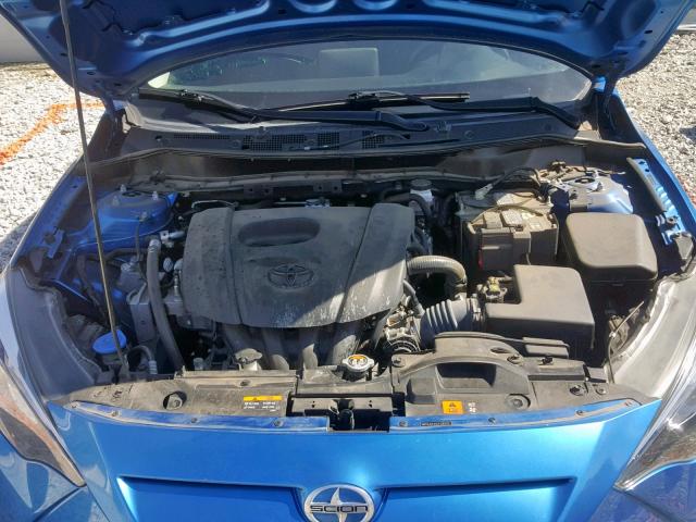 3MYDLBZV1GY138232 - 2016 TOYOTA SCION IA BLUE photo 7