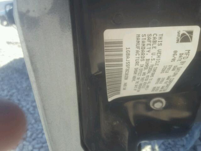 1G8AJ55F26Z101230 - 2006 SATURN ION LEVEL GRAY photo 10