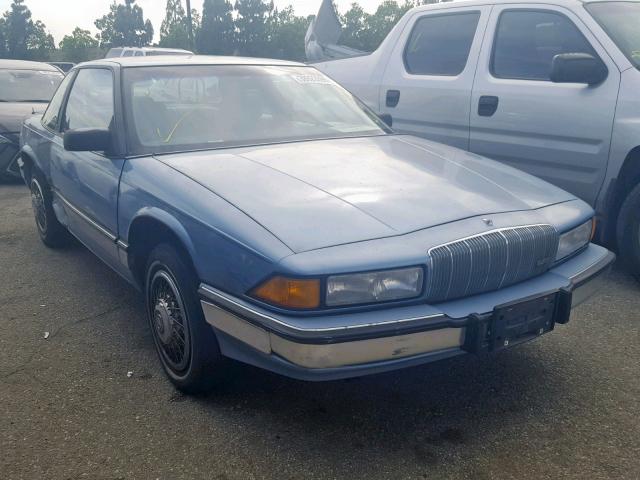 2G4WD14T7L1411635 - 1990 BUICK REGAL LIMI BLUE photo 1