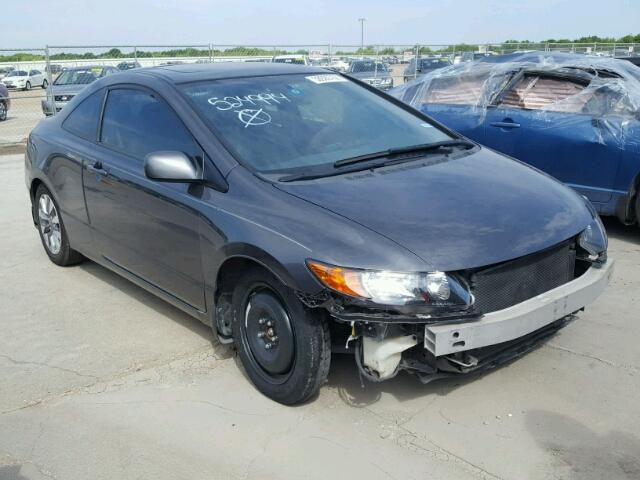 2HGFG12929H524994 - 2009 HONDA CIVIC EXL GRAY photo 1