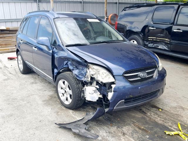 KNAFG526X77119127 - 2007 KIA RONDO LX BLUE photo 1