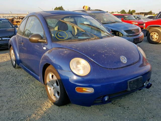 3VWCK21CX2M419661 - 2002 VOLKSWAGEN NEW BEETLE Mavi foto 1