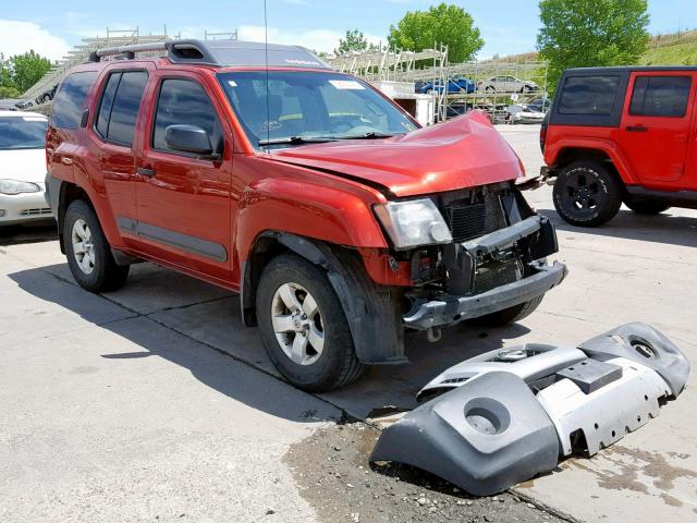 5N1AN0NW5DN823479 - 2013 NISSAN XTERRA X RED photo 1