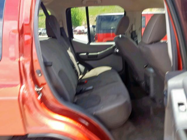 5N1AN0NW5DN823479 - 2013 NISSAN XTERRA X RED photo 6